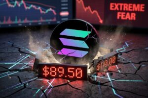 Solana (SOL) Breakdown Accelerates At $90, $80 Suddenly Looks Vulnerable