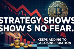 Strategy Shows No Fear – It Keeps Adding to a Losing Bitcoin Position as Prices Drop