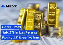 Harga Emas Naik 2% Imbas Eskalasi AS-Israel vs Iran