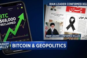 Bitcoin Tops $68,000 After Iran Confirms Leader Killed in U.S., Israel Airstrikes