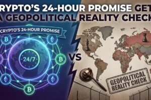 Crypto’s 24-Hour Promise Gets a Geopolitical Reality Check