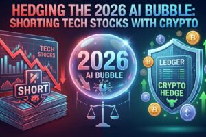 2026年のAIバブルをヘッジする：暗号資産でテック株をショートする