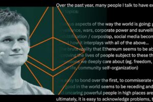 Vitalik Buterin Proposes “Sanctuary Technologies”: Ethereum’s New Vision Beyond DeFi