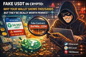 Don’t Believe What Your Wallet Displays: The Terrifying Truth About Fake USDT in the Crypto Market