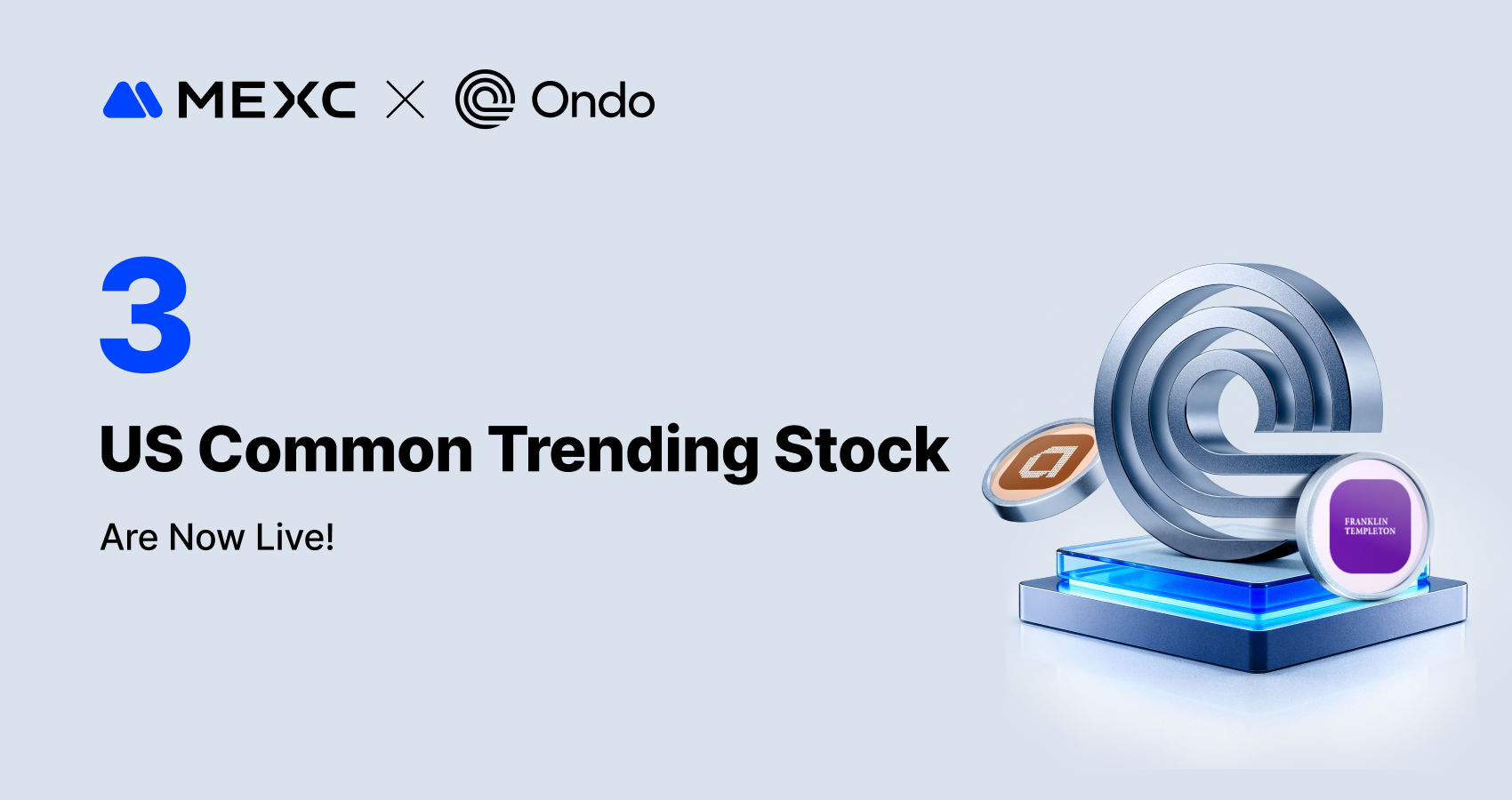 MEXC Expands Ondo Tokenized Stock Offering