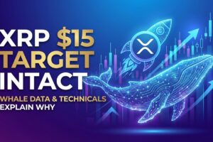 XRP $15 Target Intact: Whale Data & Technicals Explain Why