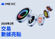 MEXC 二月亮點數據：AI 創新領跑，Launchpad 開創「破發包賠」機制